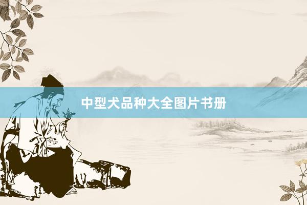 中型犬品种大全图片书册